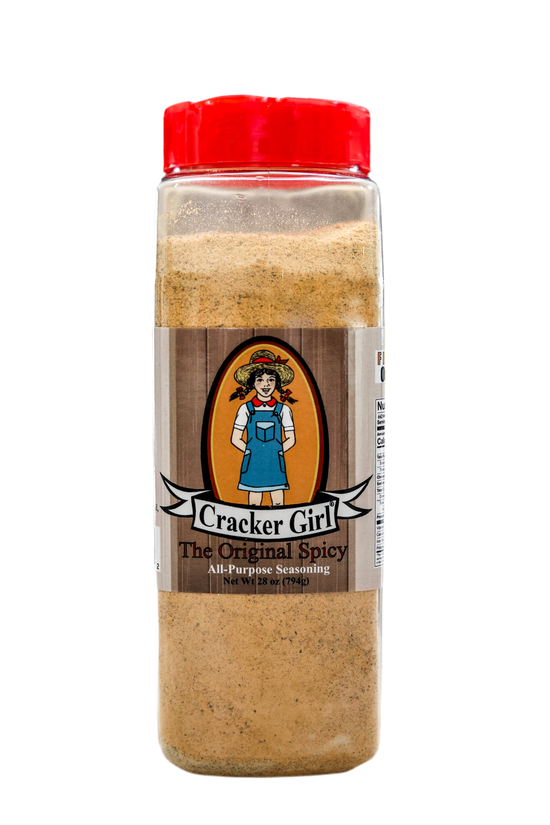 Large Cracker Girl Spicy Seasoning 34 oz