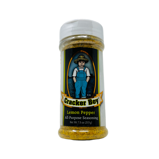 Cracker Boy Lemon Pepper 7.5 oz